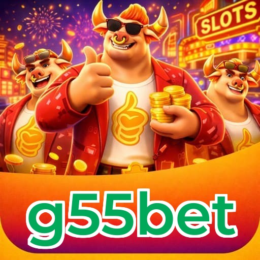 Bônus exclusivo de R$99 + 50 giros grátis para download do APK g55bet